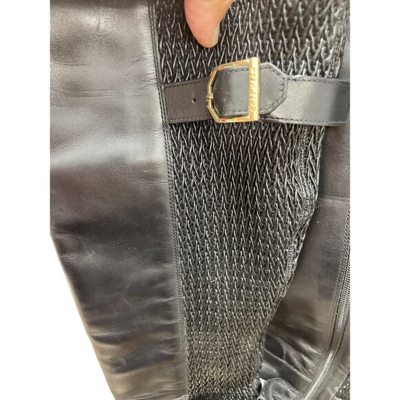 Cole Haan Womens black Leather Knee-High Equestrian Riding Boots Size 6.5B SKU 9 - Picture 12 of 13